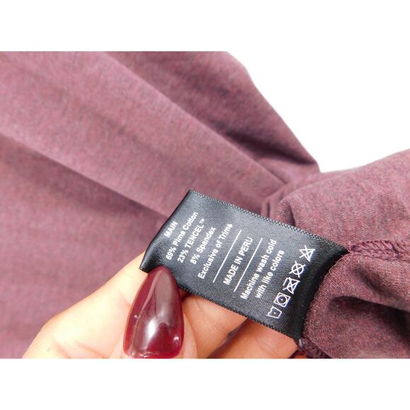 Public Rec Men's Purple Short Sleeve Stretch Polo Shirt Size 2XL Golf Preppy - Picture 4 of 5